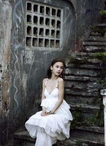 杨颖的婚纱照图片,浪漫演绎爱情童话